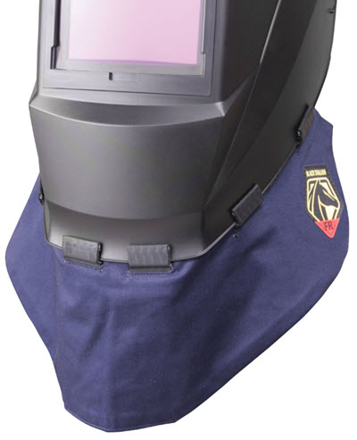 Black Stallion FR Wrap Around Welding Helmet Bib AH2140-NS
