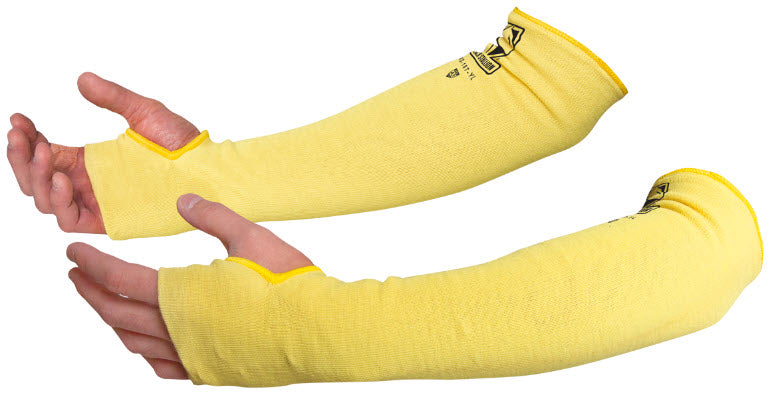 Black Stallion A3 Cut Resistant Kevlar Knit Sleeves KS-18T-YL