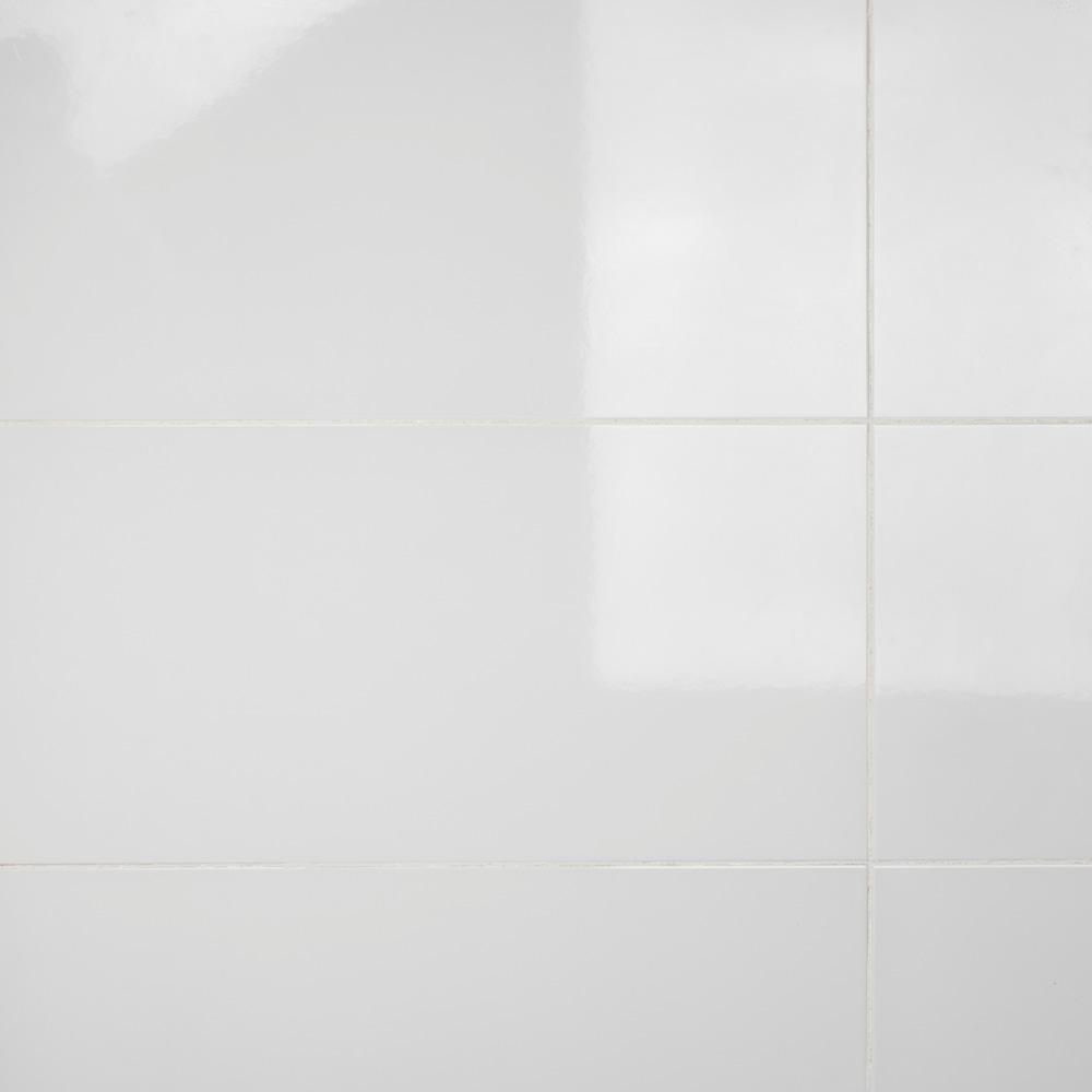 Merola Tile Solido Blanco Brillo 12-3/8 in. x 24-7/8 in. Ceramic Wall Tile (15.42 sq. ft. / case)