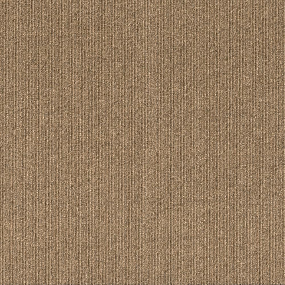 Foss Peel and Stick Willingham Chestnut Pattern 18 in. x 18 in. Residential Carpet Tile (16 Tiles/Case)