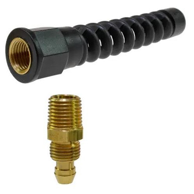 COILHOSE PRM0404SR Reusable Strain Relief Rigid, 1/4" ID x 1/4" MPT