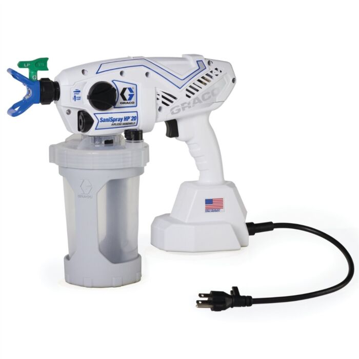 Graco Sanispray Hp 20 Corded Handheld Airless Disinfectant Sprayer - 25R790