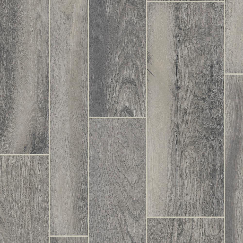 Armstrong CushionStep Diamond 10 Technology Oak Wolf Run Residential Vinyl Sheet Flooring, Sold by 12 ft. Wide x Custom Length