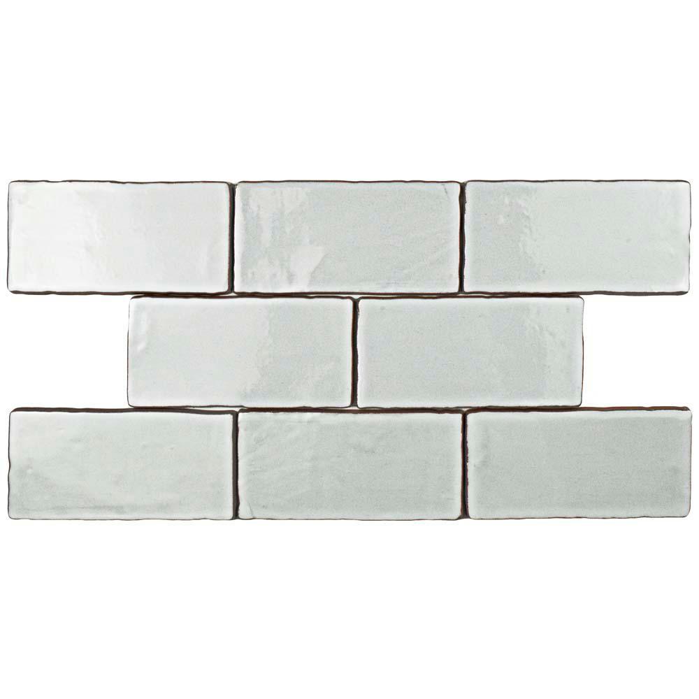 Merola Tile Antic Special Milk 3 in. x 6 in. Ceramic Wall Subway Tile (4.38 sq. ft. / Case)