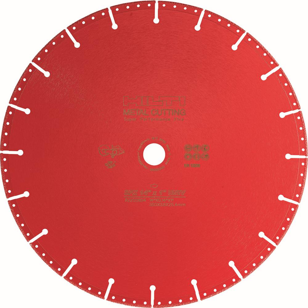 Hilti 4.5 in. x 7/8 in. SPX Metal Diamond Cutting Blade