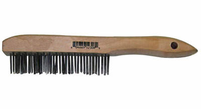 Eagle Scratch Brush - Shoe Handle Stainless BW-9112