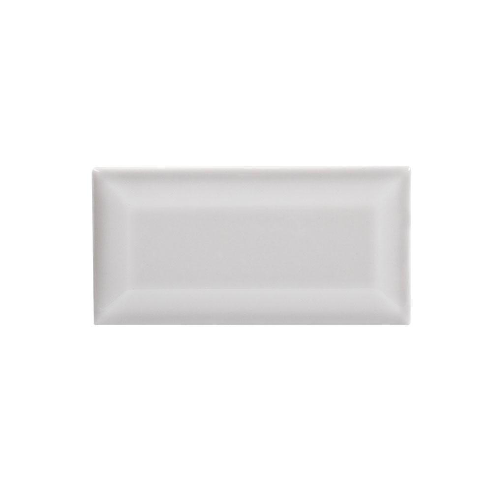 Jeffrey Court Weather Grey 3 in. x 6 in. Glossy Beveled Ceramic Wall Tile (11 sq. ft. / case)