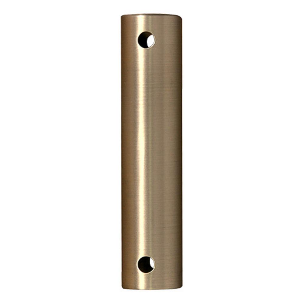 24 in. Brushed Satin Brass Stainless Steel Extension Downrod