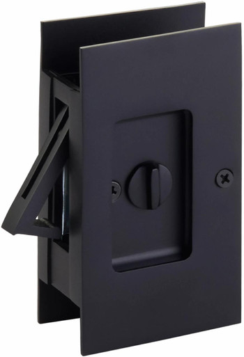 Emtek 2108 Modern Rectangular Privacy Pocket Door Locks