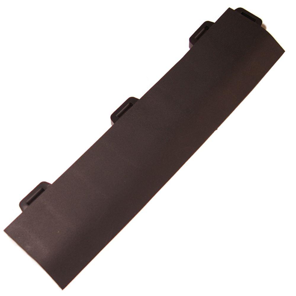 Greatmats StayLock Border Black 2.6 in. x 12 in. x 0.56 in. Gym Plastic Female Ramp