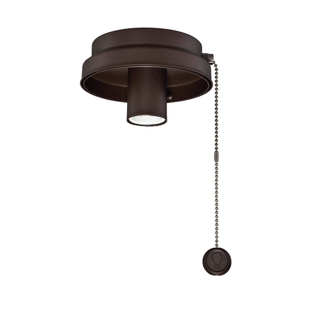 Oil-Rubbed Bronze Ceiling Fan Low Profile LED Light Kit