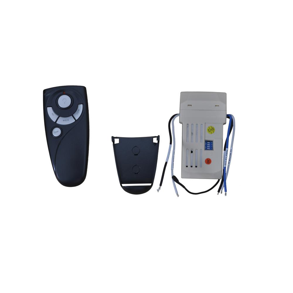 Royal Breeze 60 in. Tarnished Bronze Hand Held Remote w/Receiver