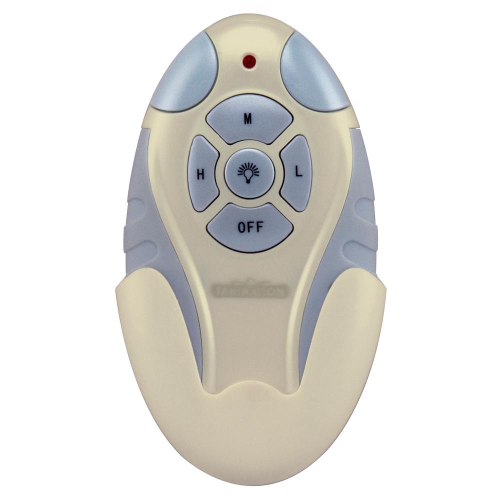 3-Speed Handheld Remote Control with Receiver Non-Reversing, Light Almond