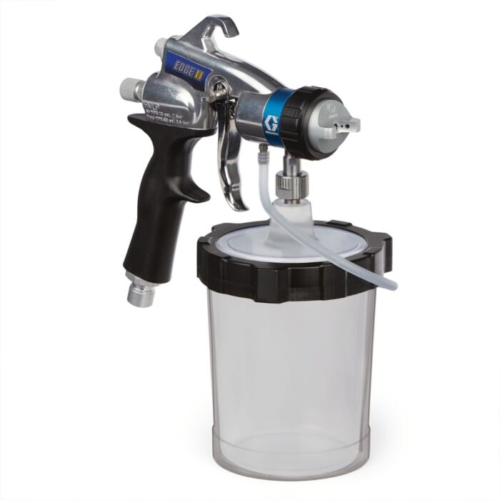HVLP Edge¨ II Gun with 32 oz. Flexlinerª and #3 Quick Release Fluid Set - 17P481