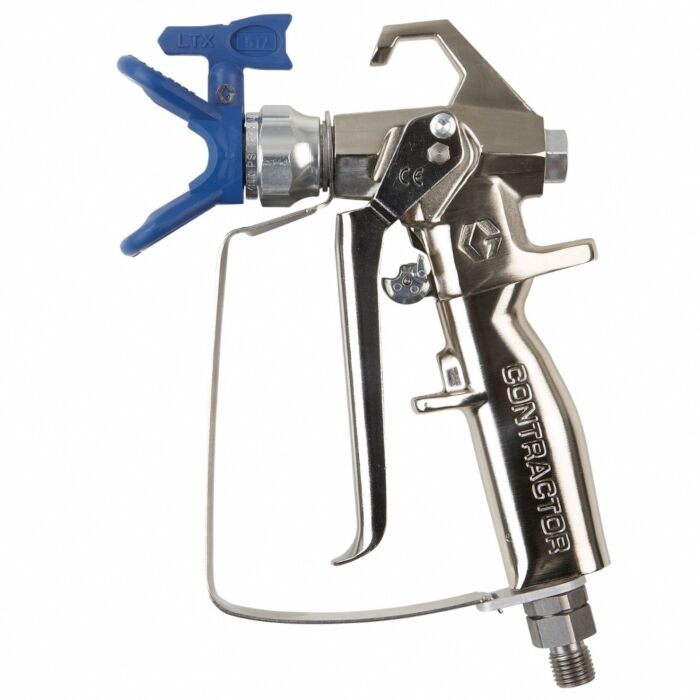 Graco Contractor Airless Spray Gun, 4 Finger Trigger, RAC X 517 SwitchTip - 288425
