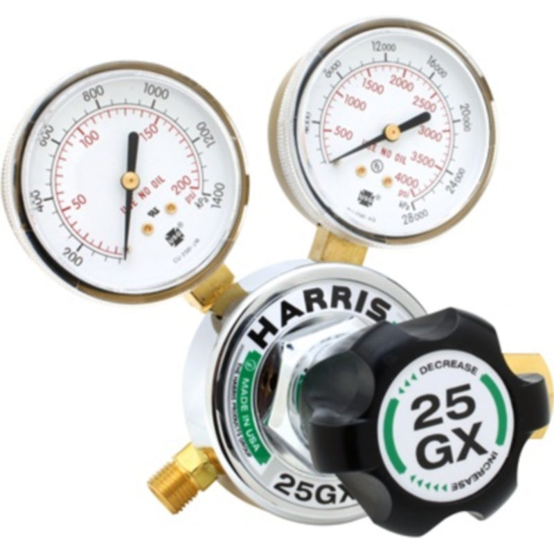 Harris 25GX-145-540 Medium Duty Oxygen Regulator CGA-540 (3000510)