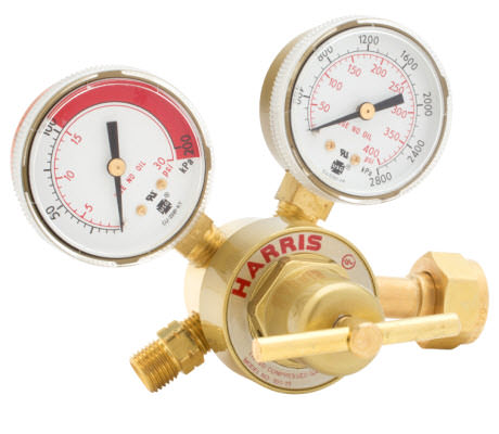 Harris B Tank Acetylene Regulator (CGA 520) 301-15-520B