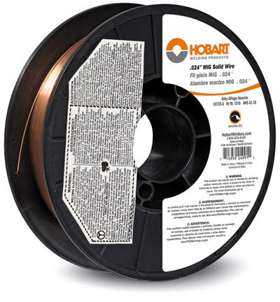 Hobart ER70S-6 .024 MIG Welding Wire - 10# Spool H305401-R22