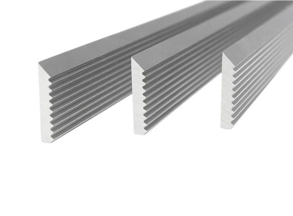 15-1/2" x 0.7" x 1/8" V2-HSS Corrugated Planer Knife Set of 3