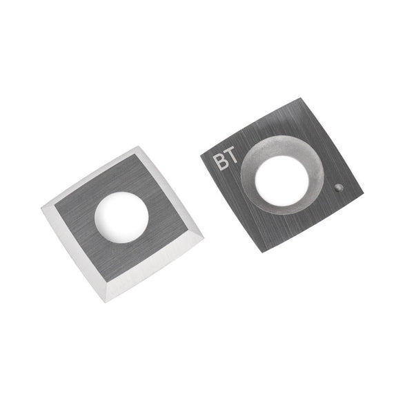 15 x 15 x 2.5 mm - 4-edge - 100R Face - Journal Head (BT) Carbide Insert Knife