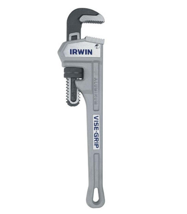 IRWIN Vise-Grip Tools Cast Aluminum Pipe Wrench, 2-Inch Jaw Capacity, 12-Inch 2074112