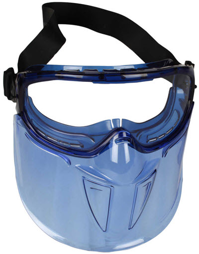 KleenGuard Clear Monogoggle XTR OTG w/Shield 18629