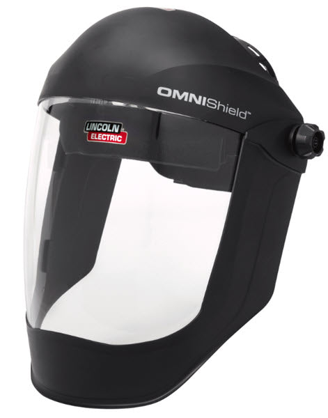 Lincoln OMNIShield XC Clear Face Shield -w/Chin Guard K3752-2
