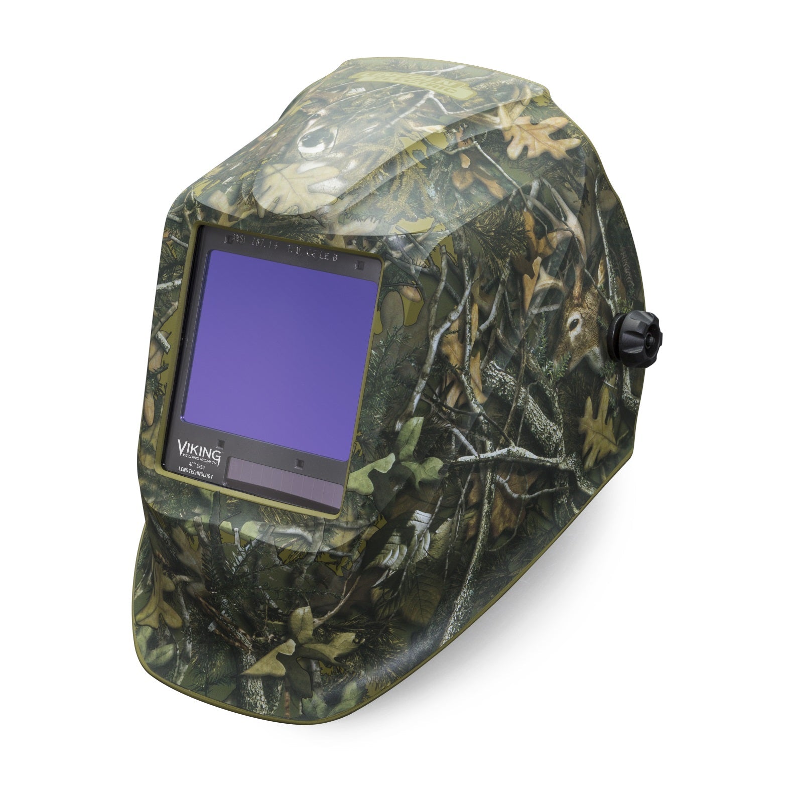 Lincoln Viking 3350 White Tail Camo Welding Helmet (K4412-3)