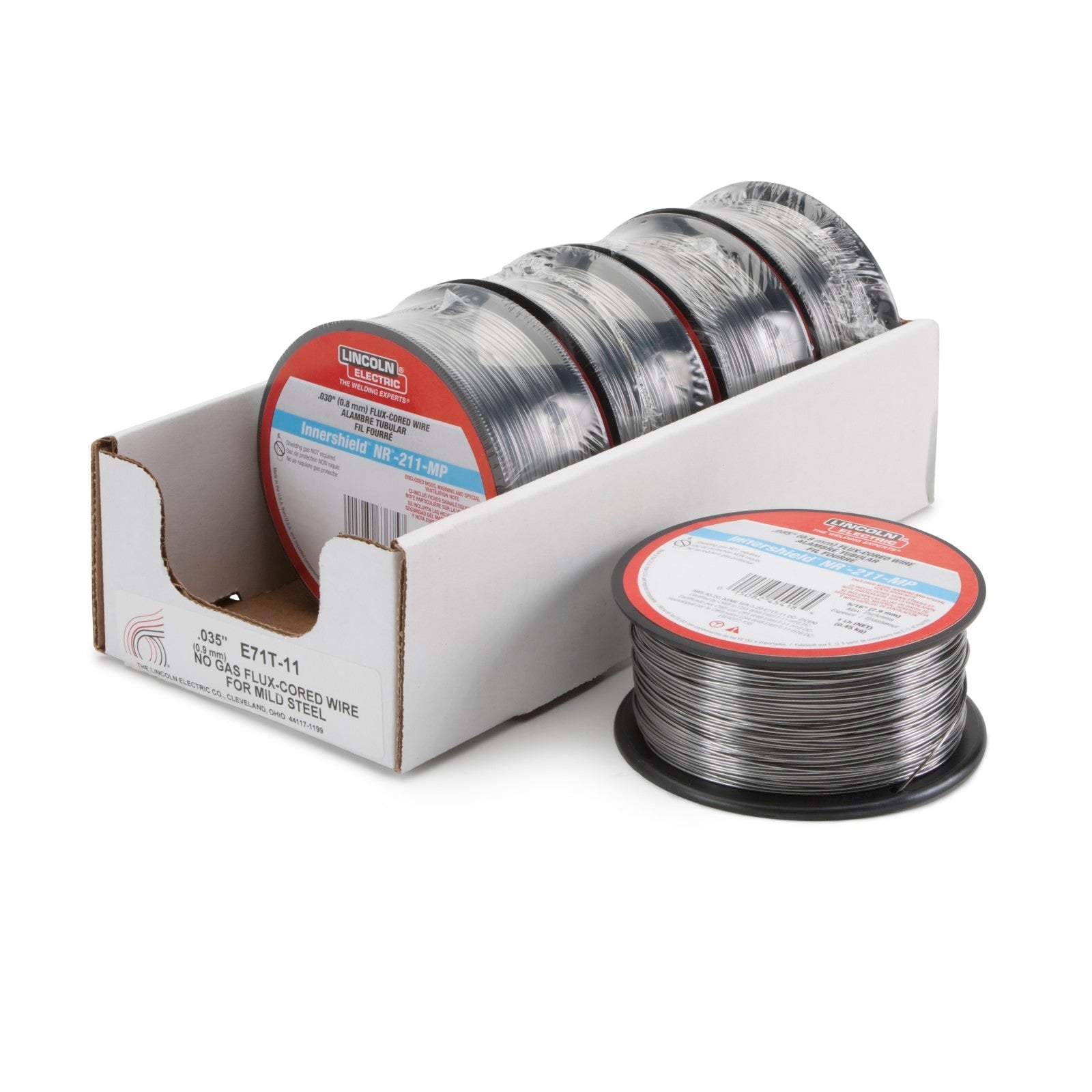 Lincoln Innershield NR-211-MP Flux Core Wire .035 X 1 lb Spool (ED027641)