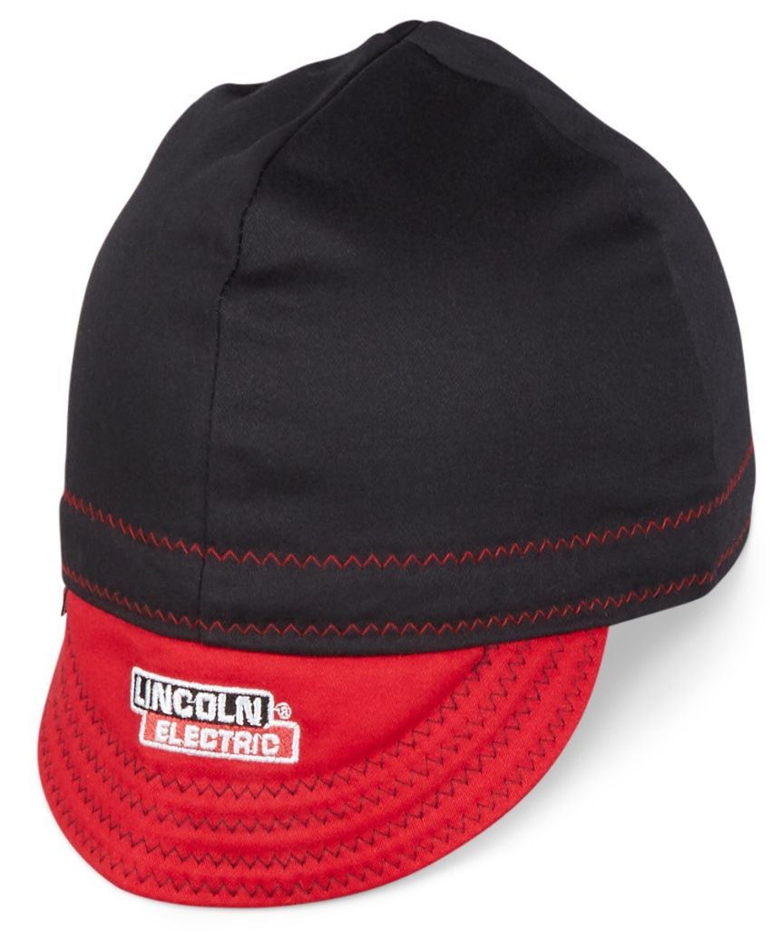 Lincoln FR Black & Red Welding Cap K4818