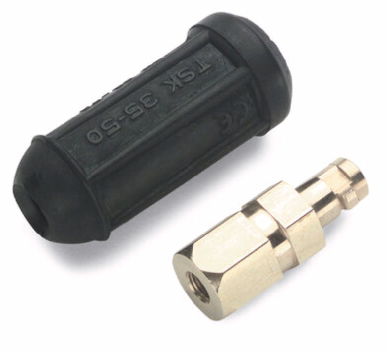 Lincoln Twistmate TIG Torch Adapter - Gas Through 35mm DINSE K1622-1