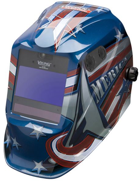 Lincoln Viking 2450 ADV Welding Helmet - All American K3174-5