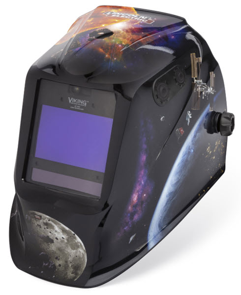 Lincoln Viking 2450 ADV Welding Helmet - Intergalactic K5243-5