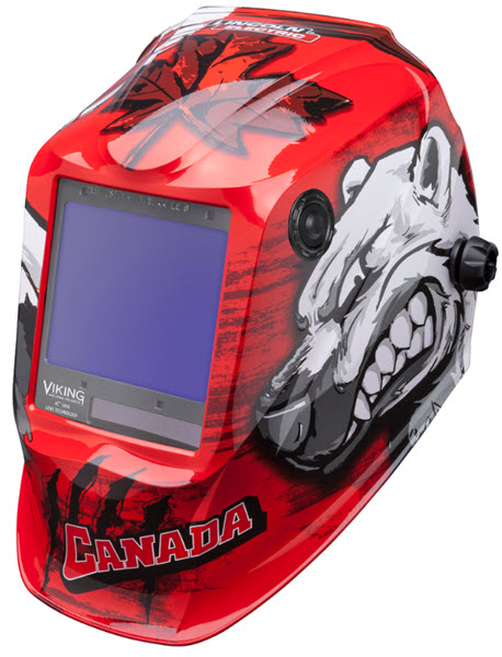 Lincoln Viking 3350 Welding Helmet - Polar Arc K3255-4
