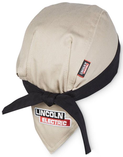 Lincoln FR Khaki w/ Black Headband Welding Bandana K4824-ALL
