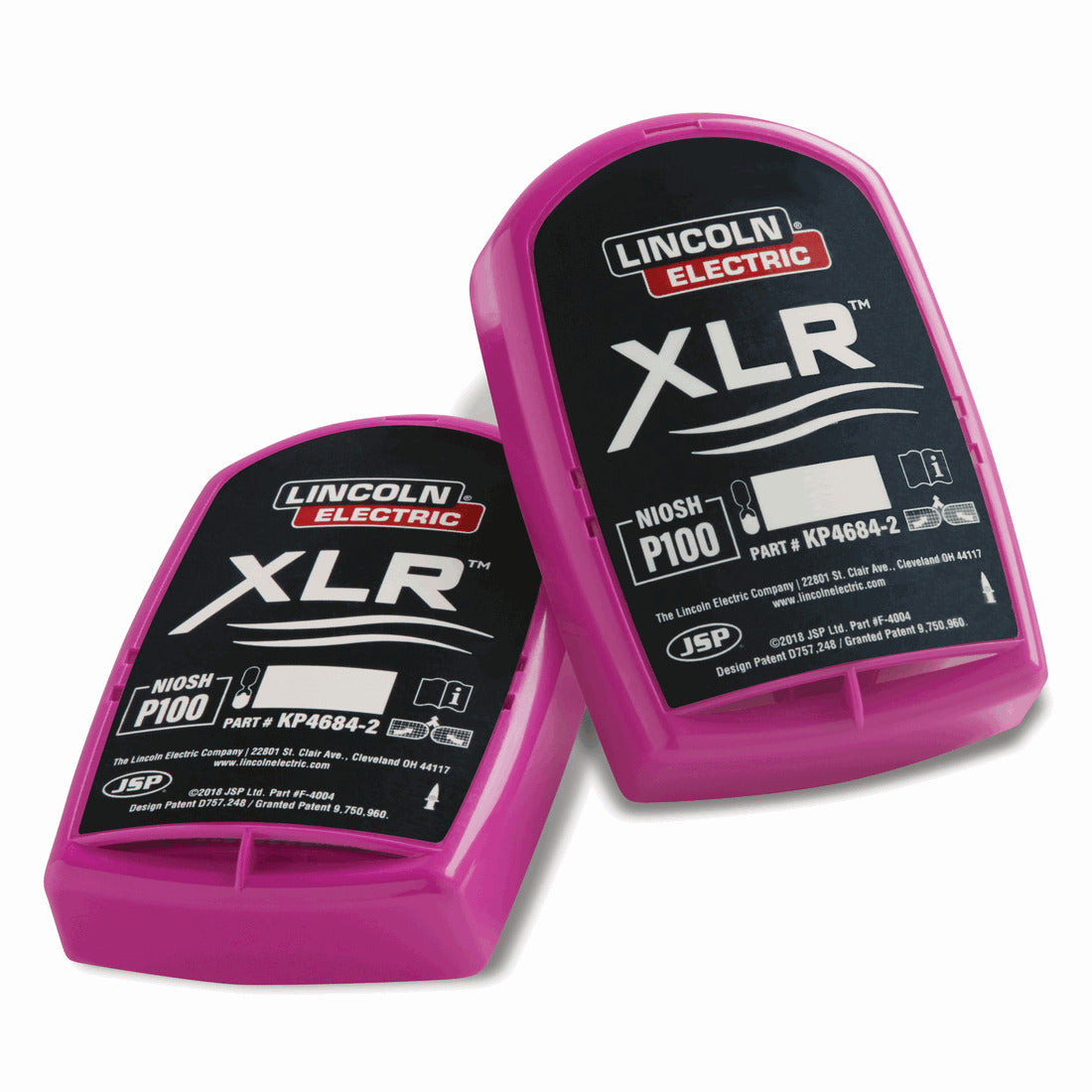 Lincoln XLR P100 Replacement Filters Pkg/2 (KP4684-2)