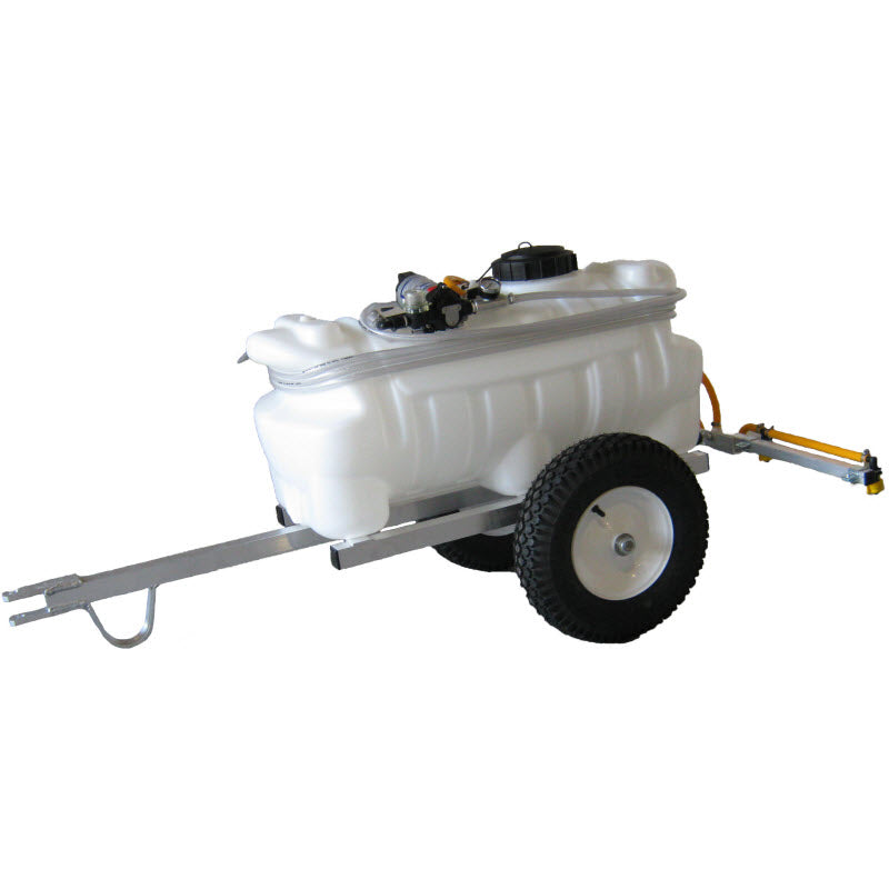 Kings Sprayers 25 Gallon Sprayer with 2-Wheel Trailer and 4' Boom