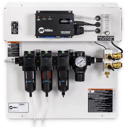 Miller SAR BreatheAir Filtration System - 4 Person Panel 275970