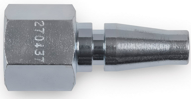 Miller SAR Air Hose 1/4 Inch Schrader Plug Fitting 270437