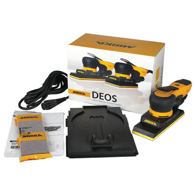 Mirka 3"x8" DEOS 383X CV, 3mm orbit, sheet sander MID3830201US Discounted in cart, Free Shipping, No Tax!