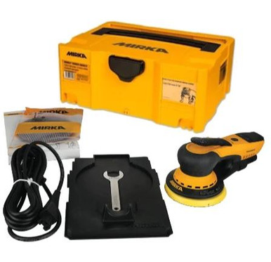 Mirka® DEROS 550XCV, 5", 5mm orbit, vacuum-ready finishing sander , Plastic Case, Discounted in cart, Free Shipping, No Tax!