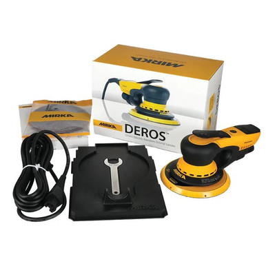 Mirka® DEROS 625XCV 6" 2.5mm orbit, vacuum-ready finishing sander w/case Discounted in cart, Free Shipping, No Tax!