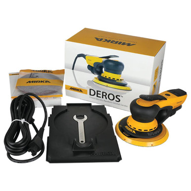 Mirka, DEROS 650XCV, 6" 5mm orbit, vacuum-ready finishing sander Boxed Discounted in cart, Free Shipping, No Tax!