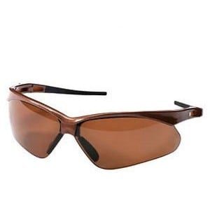 Jackson Nemesis Polarized Safety Glasses Orange Lens, Black Frame (28637)