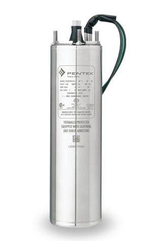 PENTEK 3 Phase 230 Volt 4" Submersible Motors 1/2HP - 7-1/2HP