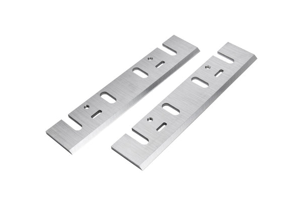 6-1/8" (155mm) x 1-1/4" x 1/8" -- HSS Set of 2 Knives for Electric Handheld Planers