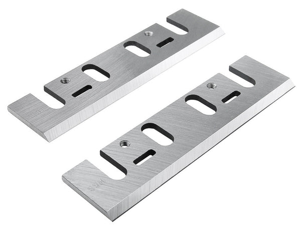 4-3/8" x 1-1/8" x 1/8" -- HSS Set of 2 Knives for Electric Handheld Planers