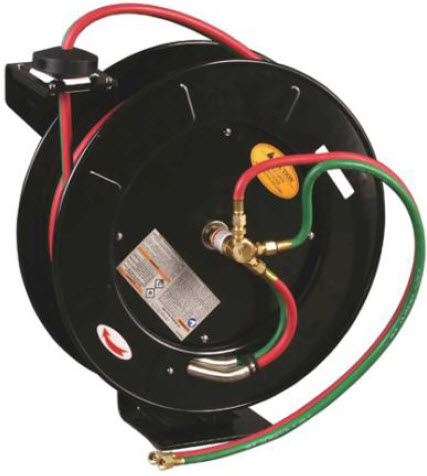 Powerweld Retractable Twin Welding Hose Reel RHR100