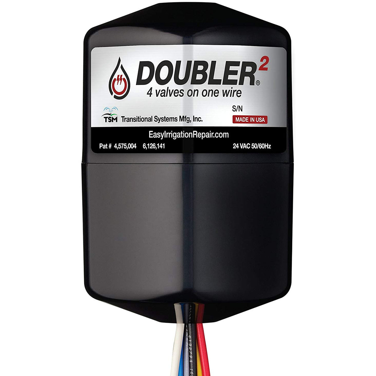 TSM, Inc. - DOUBLER2 - 4 Valves on One Wire / Expand or Repair Your Irrigation System with Ease