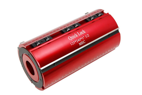 140OD x 240mm Length x 1-13/16" Bore -- Quick-Lock 9300 Series Moulder Head